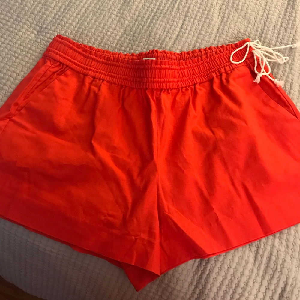 Fire Red JCrew Shorts